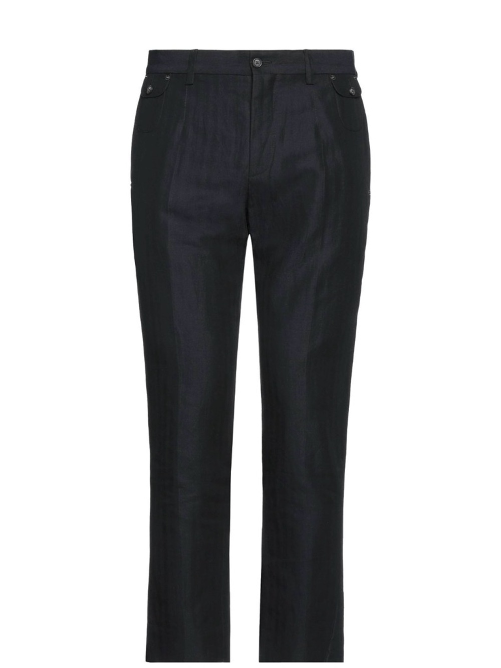 Men's Black Slim Trousers by Dolce&Gabbana